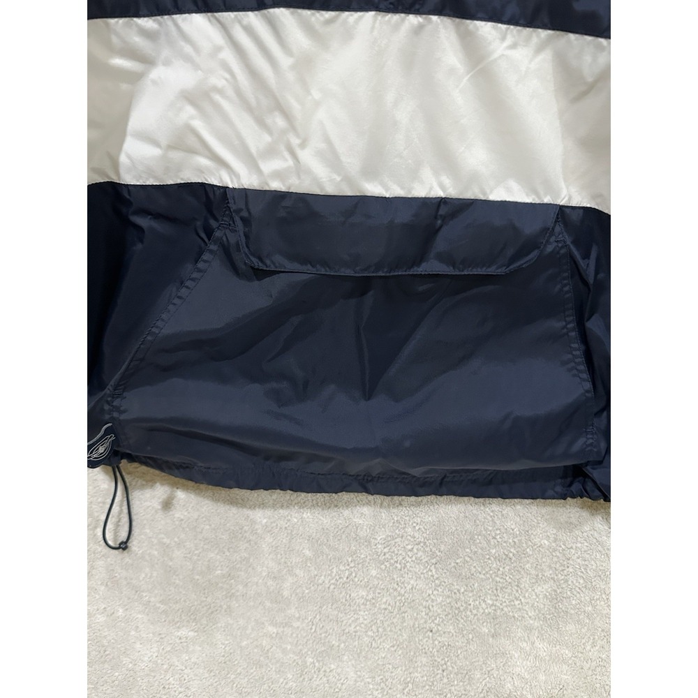Theta Phi Alpha Pullover Anorak Windbreaker Womens Small Navy White - Picture 3 of 7